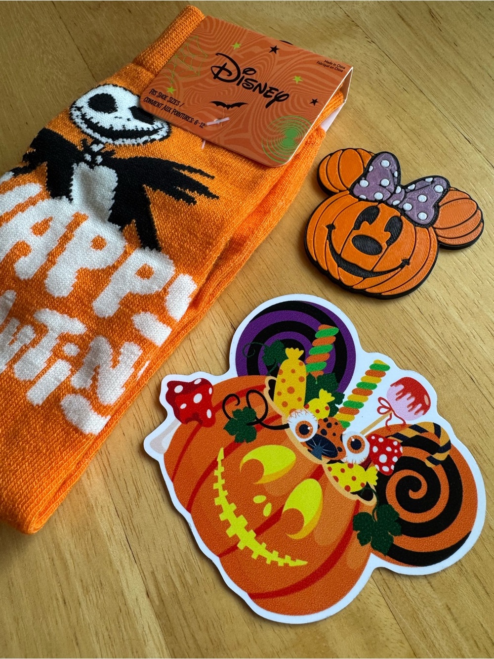 Disney Jack Skellington Socks Halloween Bundle